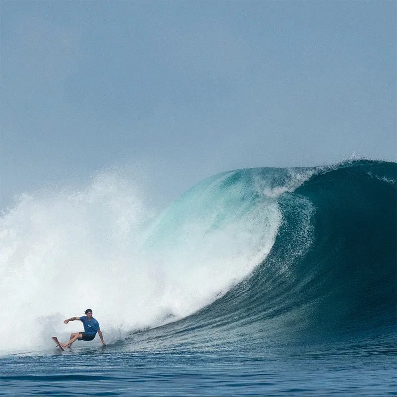 FCS II Accelerator Deus PC Large Tri Fin Set-4