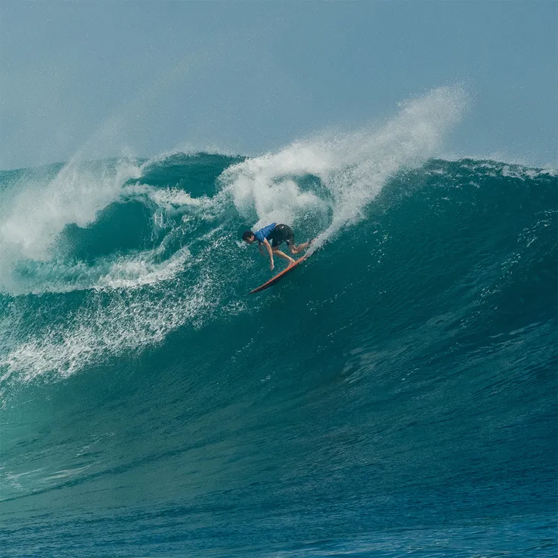 FCS II Accelerator Deus PC Large Tri Fin Set-5