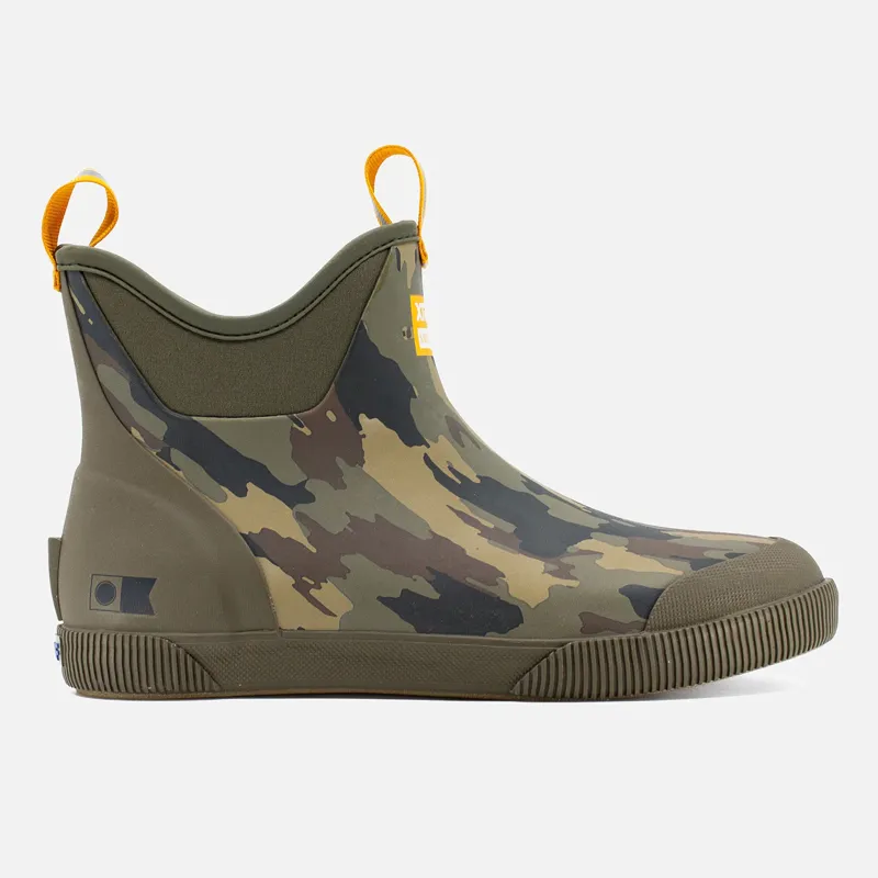 Xtratuf x Salty Crew Legacy Elevate Ankle Deck Boot in Camo Green-1