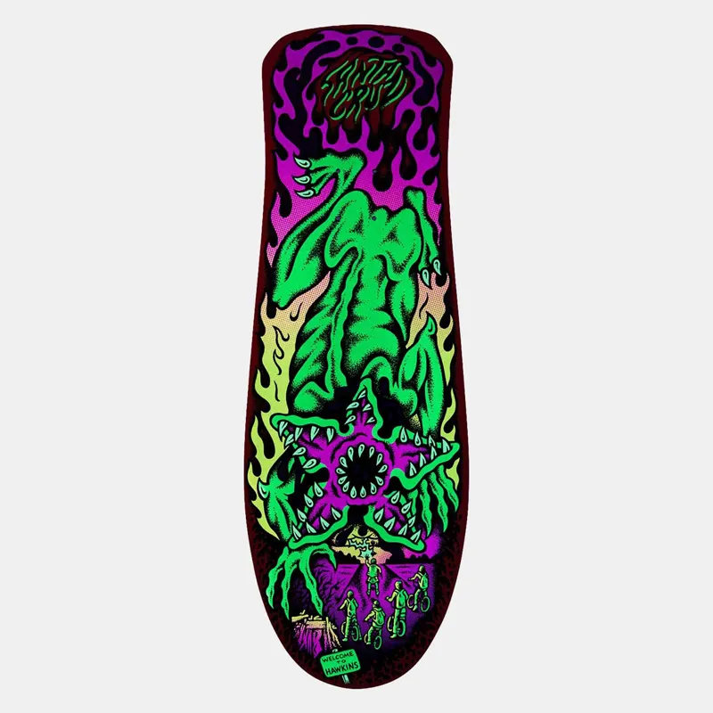 Stranger Things X Santa Cruz Demogorgon Skateboard Deck-1