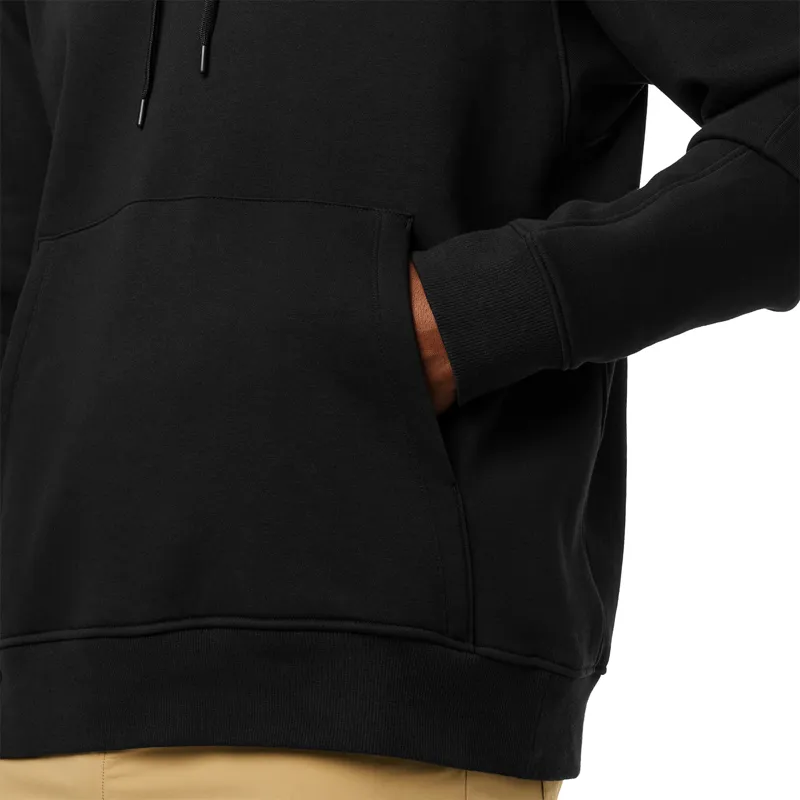 Yeti Designed In Pullover Fleece Hoodie in Black-4
