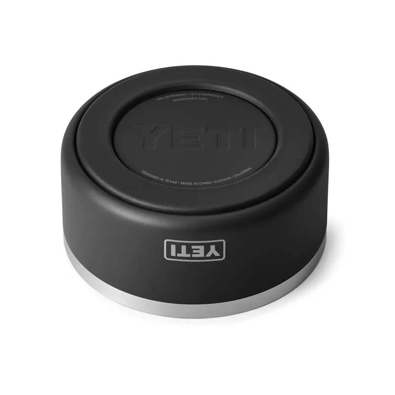 Yeti Boomer 4 Dog Bowl in Black-2