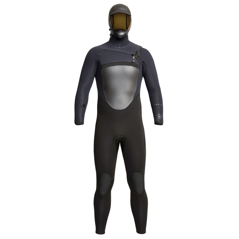 Xcel Drylock 6-5mm Chest Zip Hooded Wetsuit