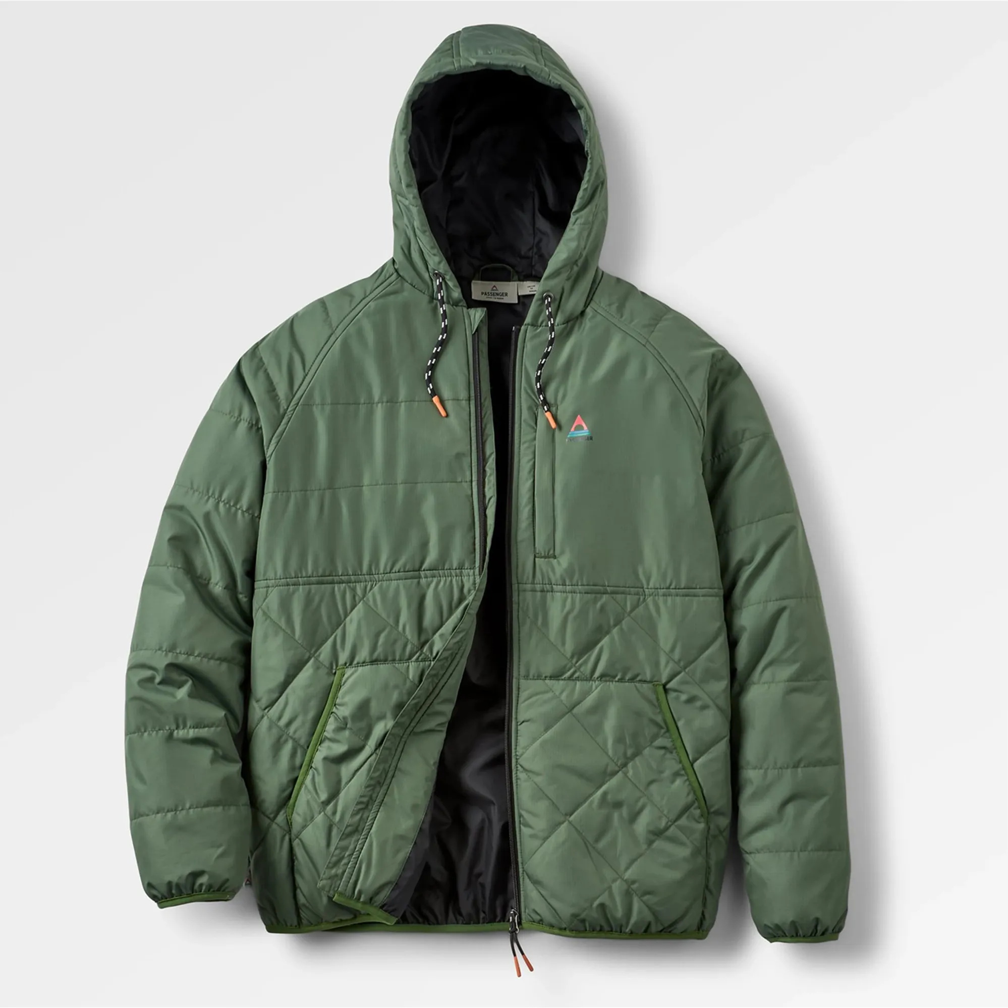 Rust Dylan Jacket Passenger Dylan Recycled Insulated Full Zip Jacket in Wild Green