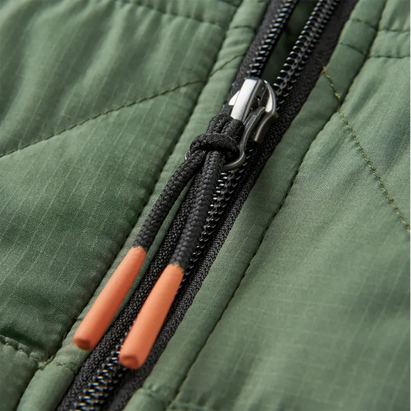 Passenger Dylan Recycled Insulated Full Zip Jacket in Wild Green-4