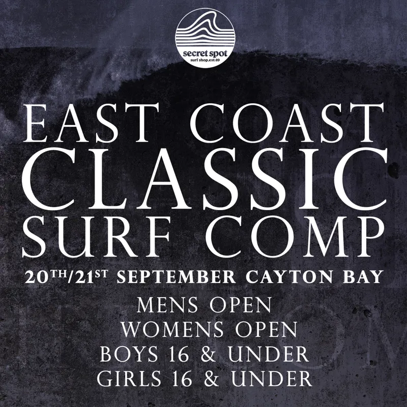 Secret Spot East Coast Classic Surf Comp 2025