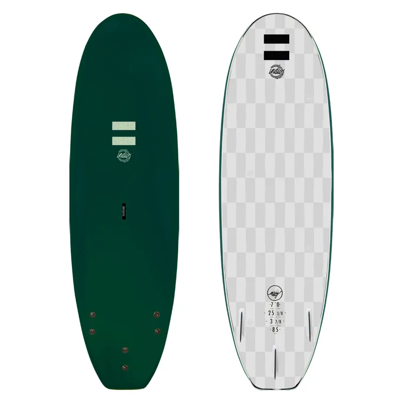 Indio Easy Rider 7ft 00 Soft Surfboard in Forest