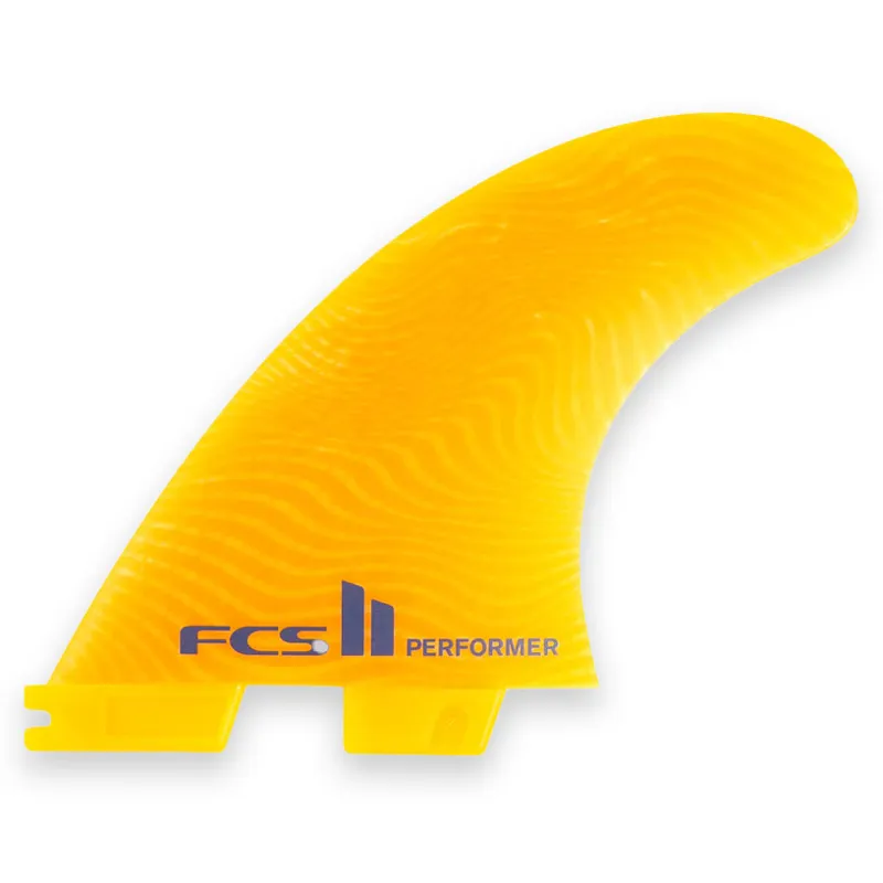 FCS II Performer EcoBlend Tri Fin Set in Mango