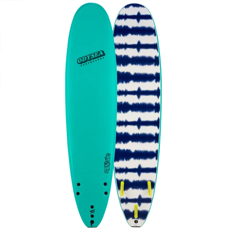Catch Surf Odysea Log Soft Surfboard in Emerald Green