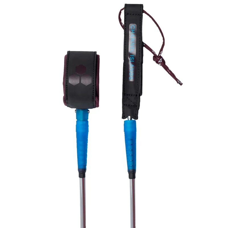 Channel Islands Round Everyday Leash in Merlot Ocean