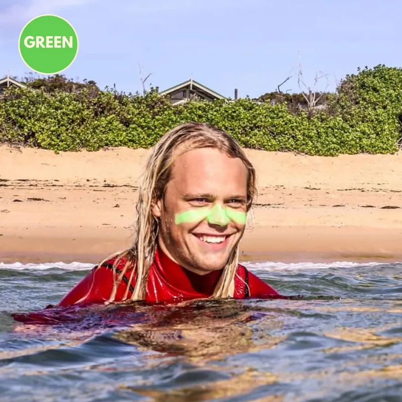 Sun Zapper 15g Extreme Zinc Stick in Green-1