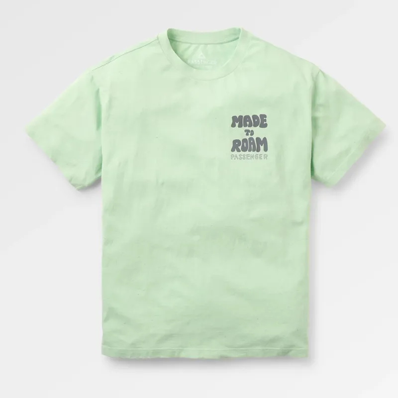 Passenger Explore Beyond Recycled Tee in Seafoam Marle-1