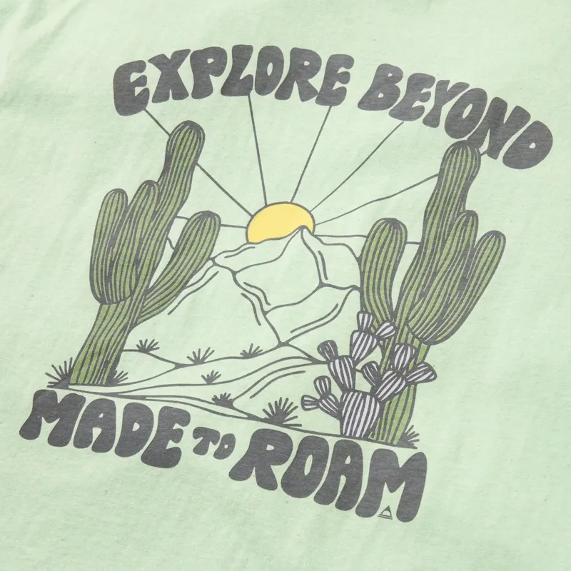 Passenger Explore Beyond Recycled Tee in Seafoam Marle-3