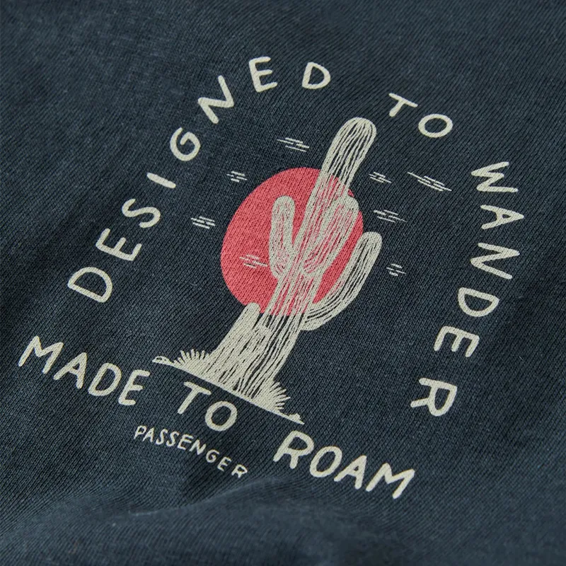 Passenger Explore Recycled Vest T-Shirt in Black-4