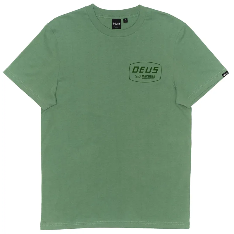 Deus Ex Machina Expo Tee in Shale Green-1