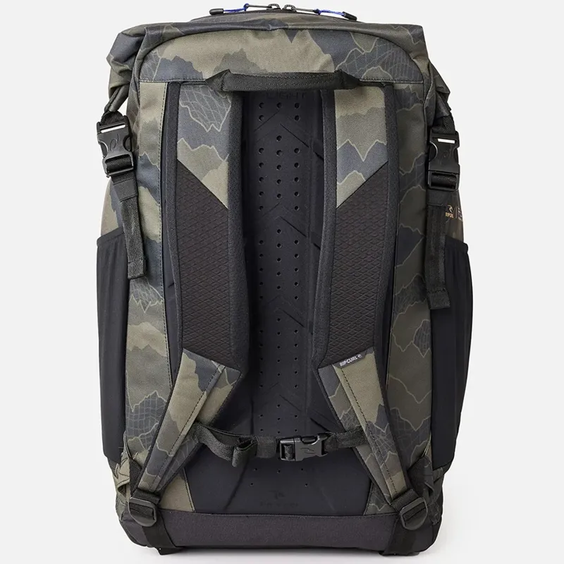 Rip Curl F-Light Surf 45L Search Backpack in Black/Olive-2
