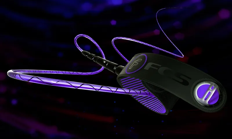 FCS / Freedom Helix Calf Leash / Natural-Black / 9ft-1