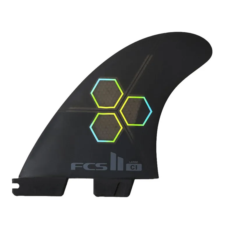 FCS II CI PC Tri Fin Set in Black