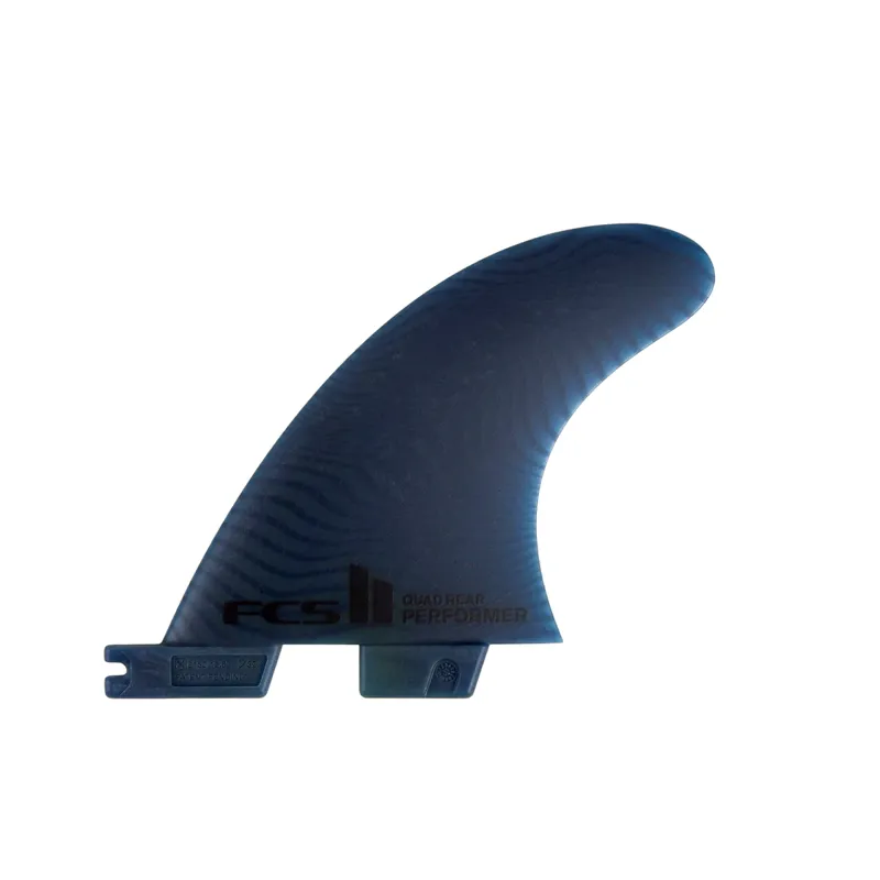 FCS II Performer EcoBlend Medium Quad Rear Fin Set in Pacific Blue