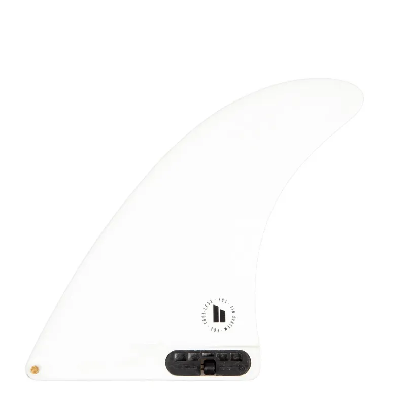 FCS Single Fin PG in White