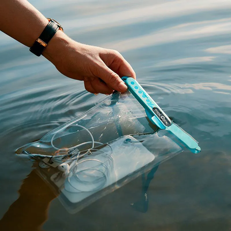 Fidlock Hermetic Dry Bag Maxi in Transparent/Petrol-4