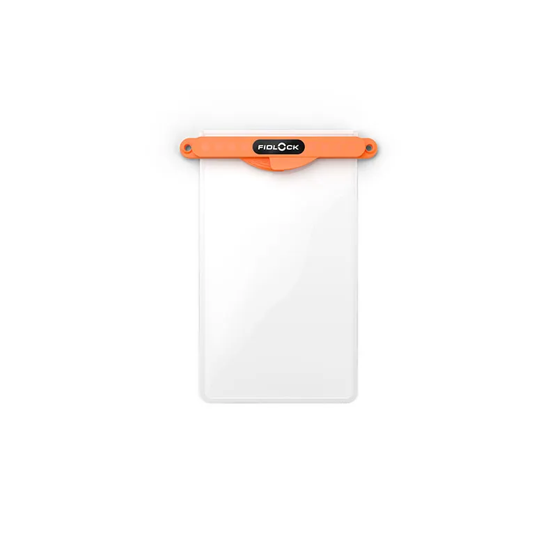 Fidlock Hermetic Dry Bag Medi in Transparent/Orange