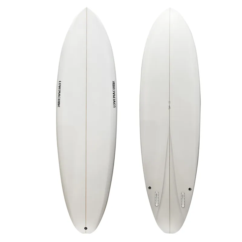 Love Machine Surfboards FM in Clear Finish - Futures