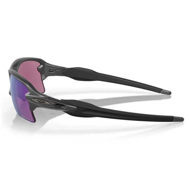 Oakley Flak 2.0 XL Sunglasses with Prizm Road Jade Lenses and Steel Frames-2