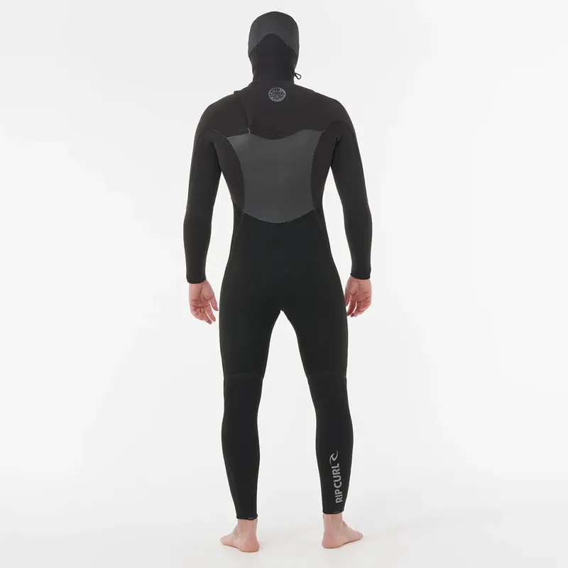 Rip Curl 2025 Flashbomb 5/4mm Chest Zip Hooded Wetsuit-2