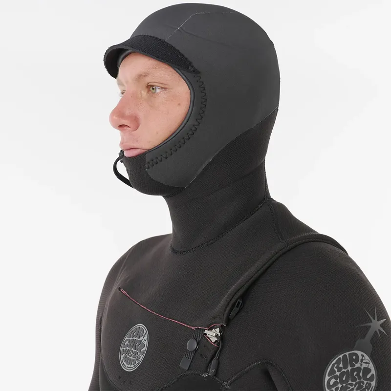 Rip Curl 2025 Flashbomb 6/4mm Chest Zip Hooded Wetsuit-6