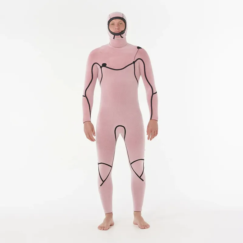 Rip Curl 2025 Flashbomb 5/4mm Chest Zip Hooded Wetsuit-8