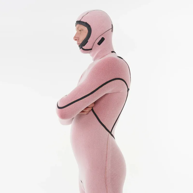 Rip Curl 2025 Flashbomb 6/4mm Chest Zip Hooded Wetsuit-9