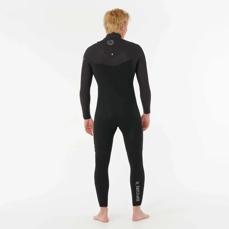 Rip Curl 2025 Flashbomb Pro 5/4mm Zip Free Wetsuit in Black-1
