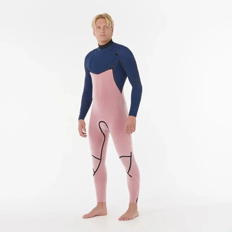 Rip Curl 2025 Flashbomb Pro 5/4mm Zip Free Wetsuit in Deep Cactus-9