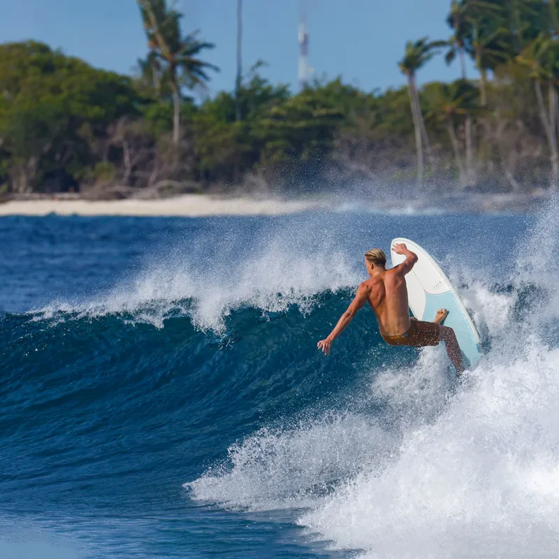 Torq Mod Fun Surfboard in Sand - Futures-4