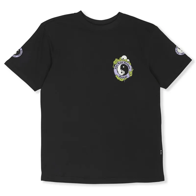 T and C Surf Designs Funco YY Tee in Fatigue Black-1