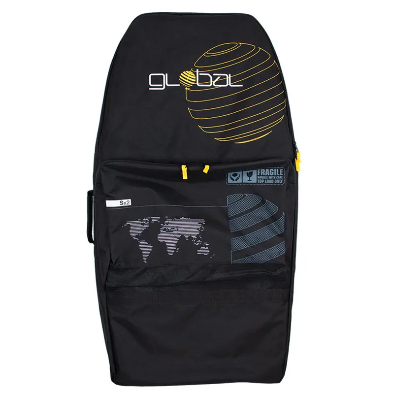 Global Double Bodyboard Bag in Black