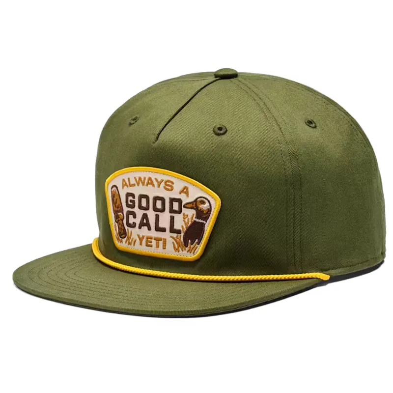 Yeti Good Call Rope Cap in Dark Green-1