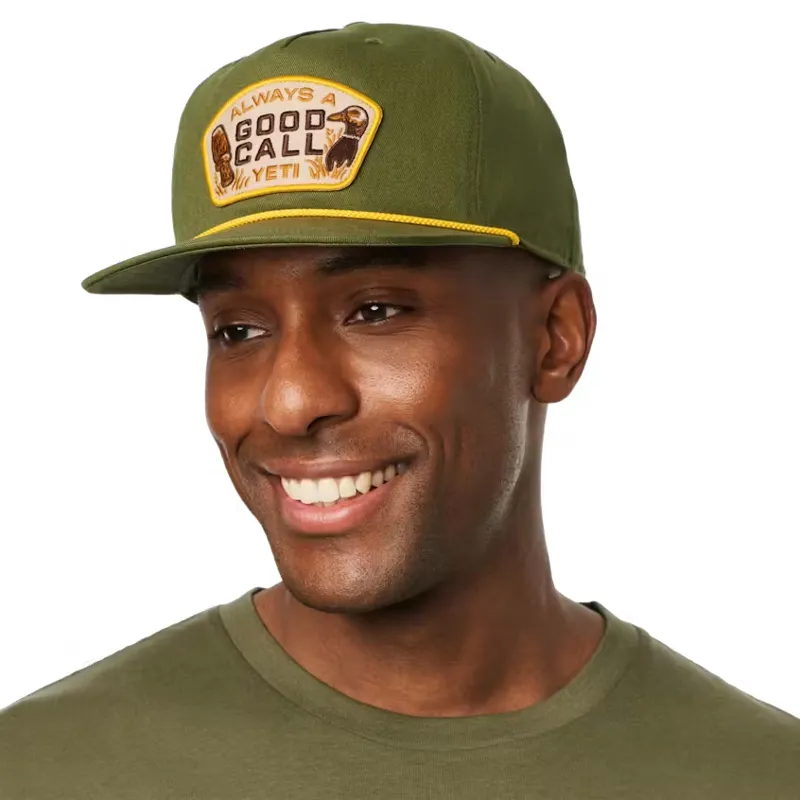 Yeti Good Call Rope Cap in Dark Green-4