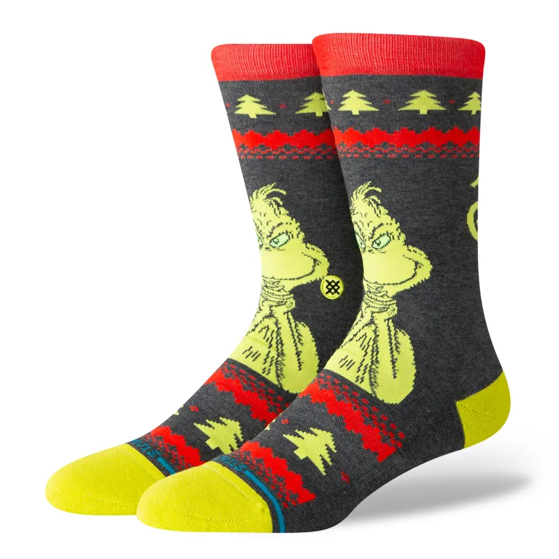 Stance Grinch Sweater Crew Sock