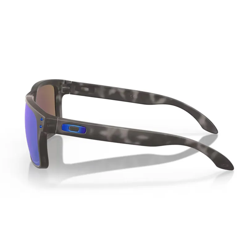 Oakley Holbrook Sunglasses with Prizm Sapphire Polarized Lenses and Matte Black Tortoise Frames-2