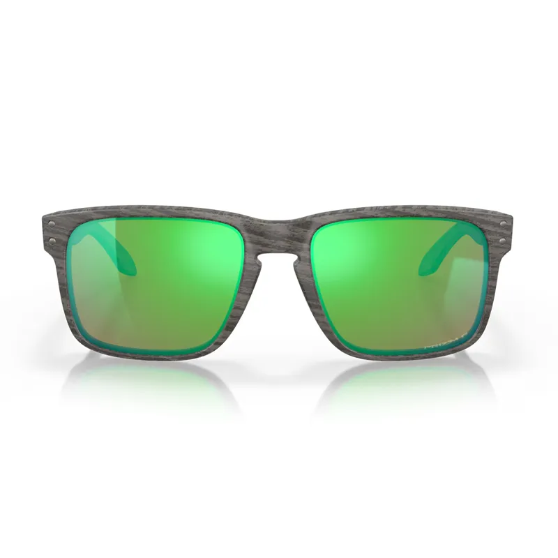Oakley Holbrook Sunglasses with Prizm Shallow Water Polarized Lenses and Woodgrain Frames-1