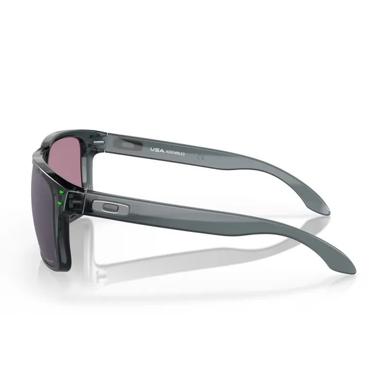 Oakley Holbrook XL Sunglasses with Prizm Jade Lenses and Crystal Black Frames-2