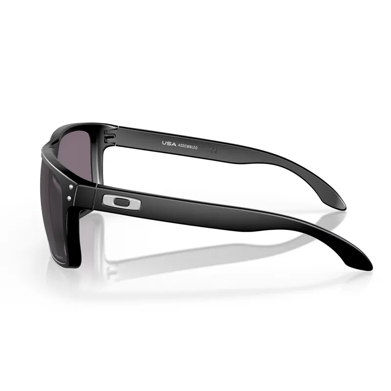 Oakley Holbrook XL Sunglasses with Prizm Grey Lenses and Matt Black Frames-2