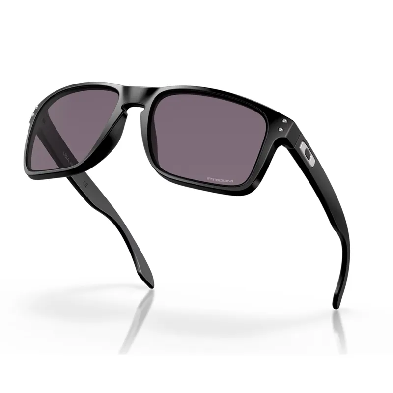 Oakley Holbrook XL Sunglasses with Prizm Grey Lenses and Matt Black Frames-3