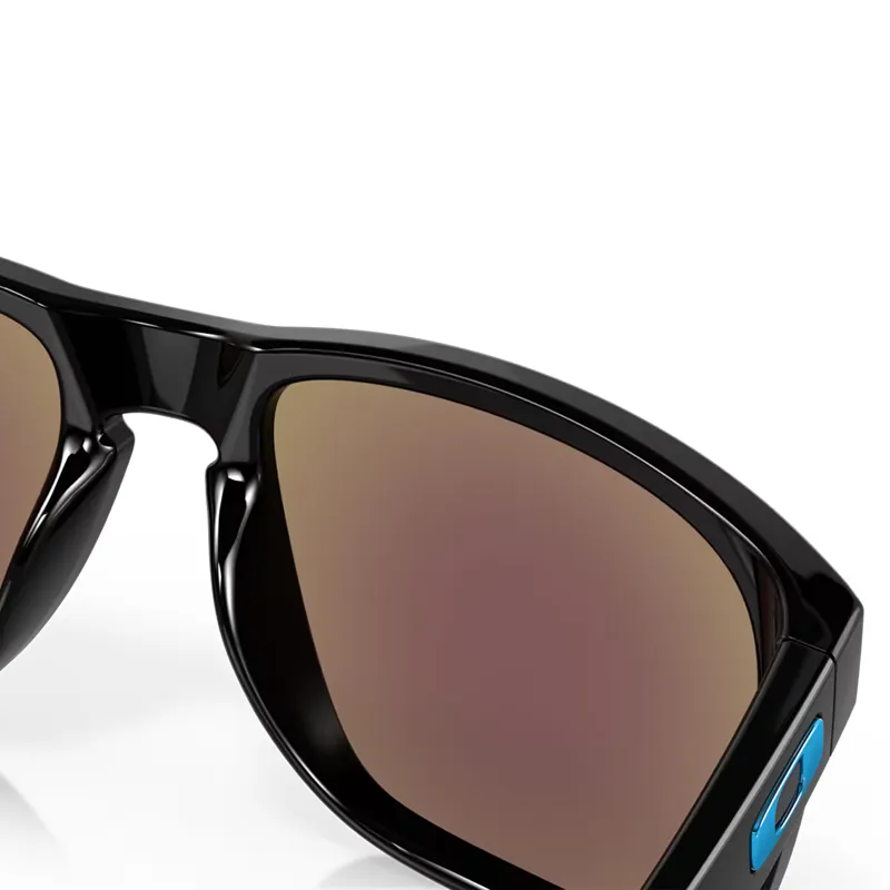 Oakley Holbrook XL Sunglasses with Prizm Sapphire Lenses and Polished Black Frames-6