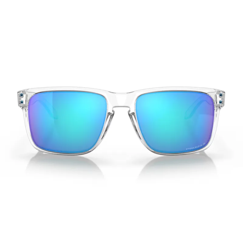 Oakley Holbrook XL Sunglasses with Prizm Sapphire Polarized Lenses and Polished Clear Frames-1