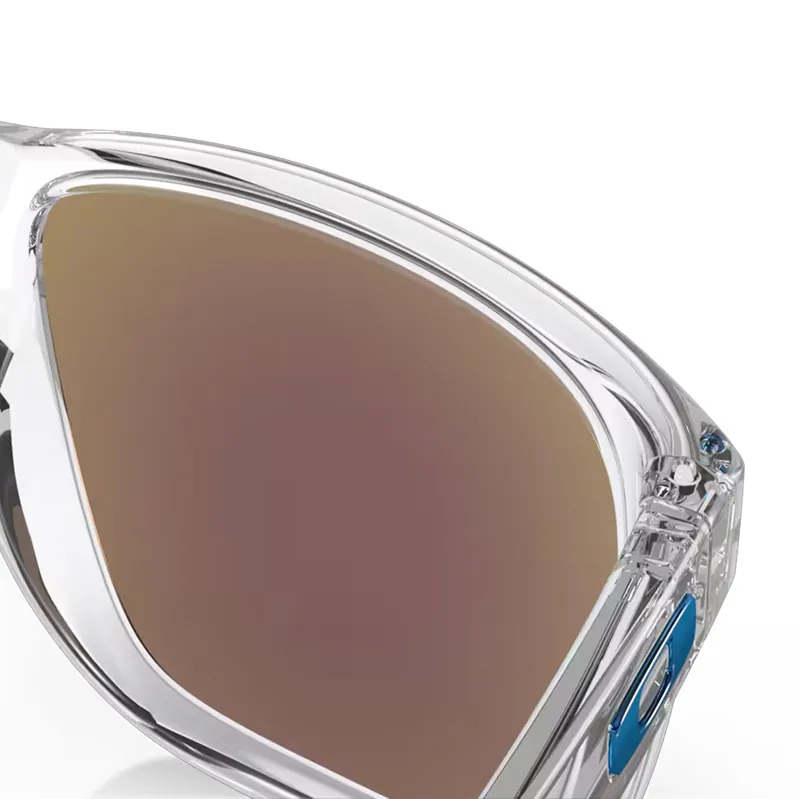 Oakley Holbrook XL Sunglasses with Prizm Sapphire Polarized Lenses and Polished Clear Frames-6