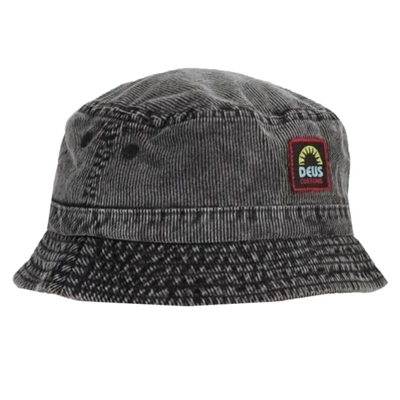 Deus Ex Machina Infinity Bucket Hat in Anthracite