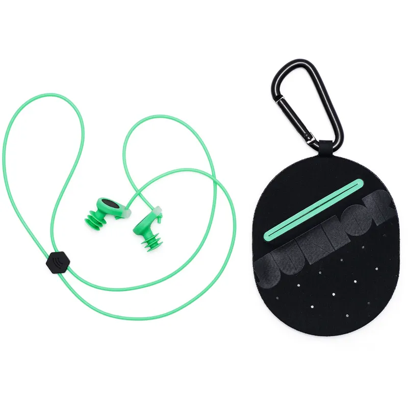 Junior Surf Ears Ear Plugs in Green